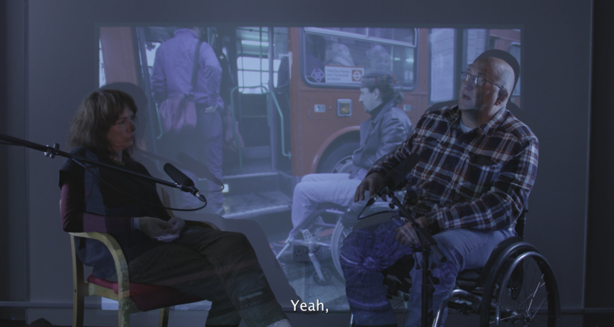 Portrait of Agnes & Adam Fletcher from the Oral History project.