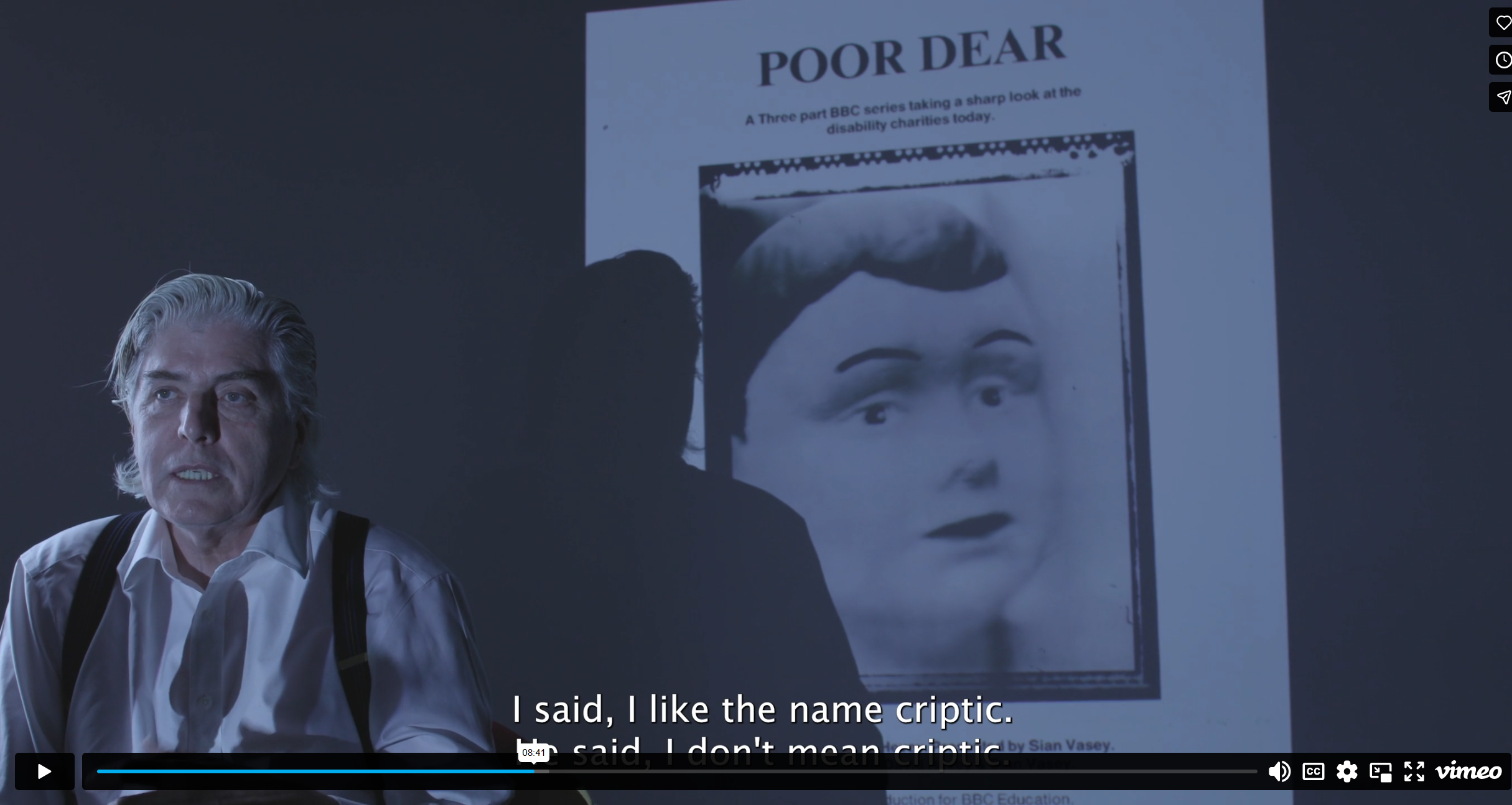 Oral History thumbnail — David Hevey