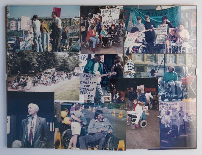 Protest photo montage