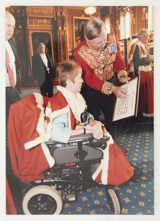 Baroness Jane Campbell In the House of Lords
