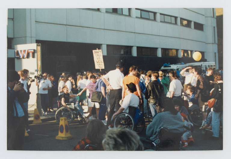 Block Telethon protest