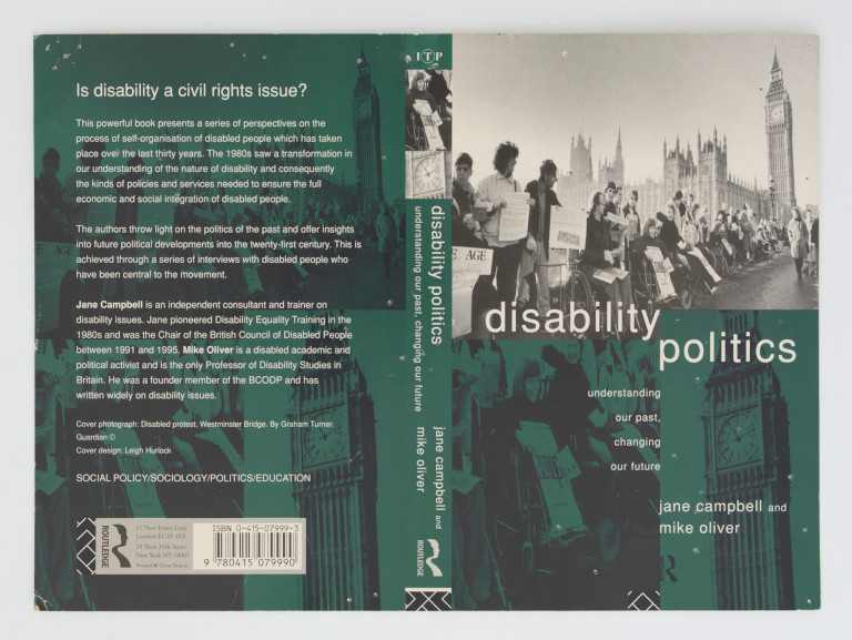 Disability politics Book cover