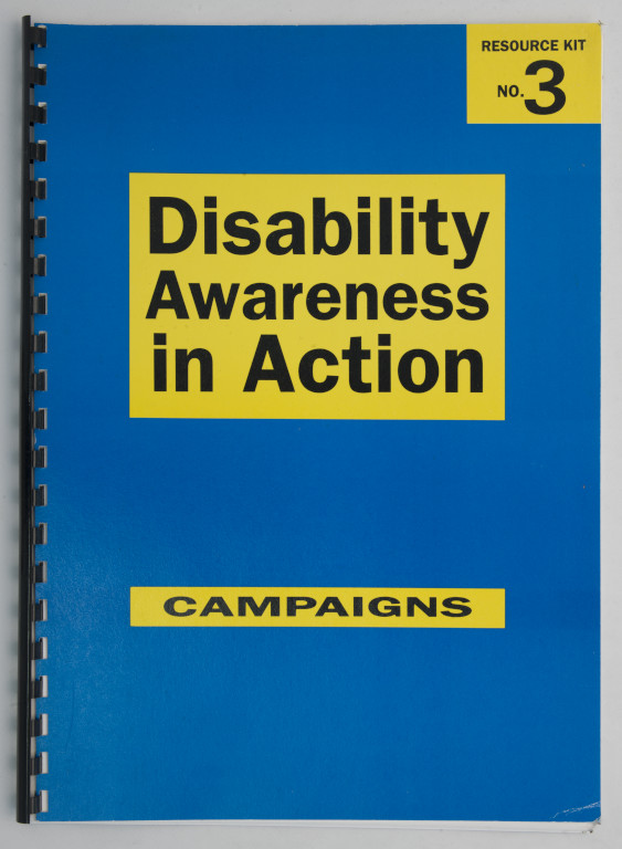 Disability Awareness in Action resource kit number three