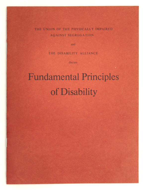 Fundamental Principles of Disability