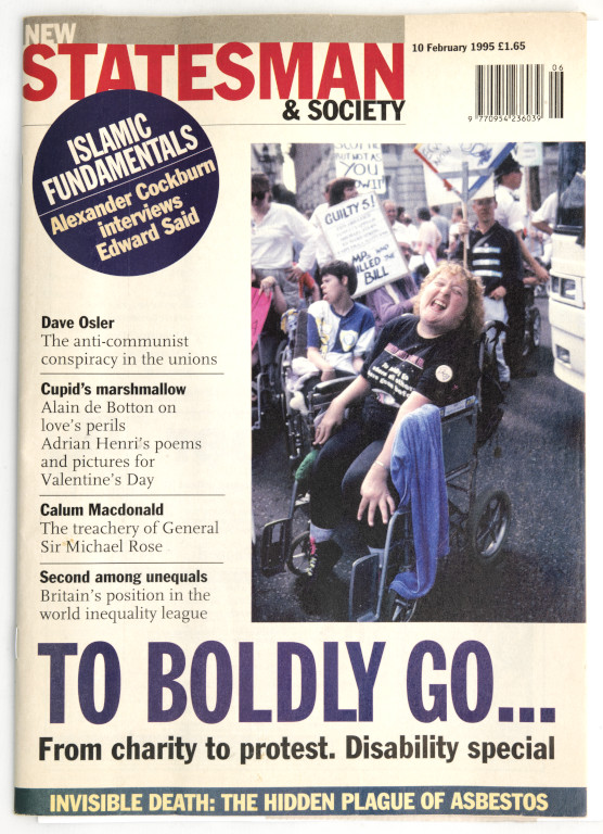 New Statesman and Society: disability special