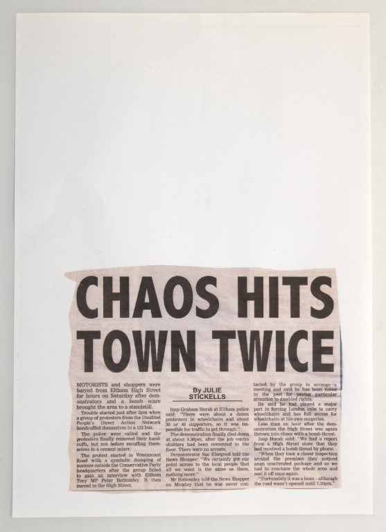 Chaos hits town twice