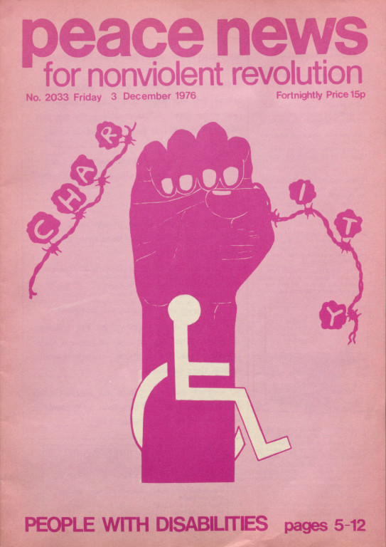 Peace News Disability issue