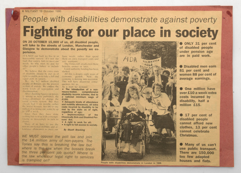 Fighting for our place in society