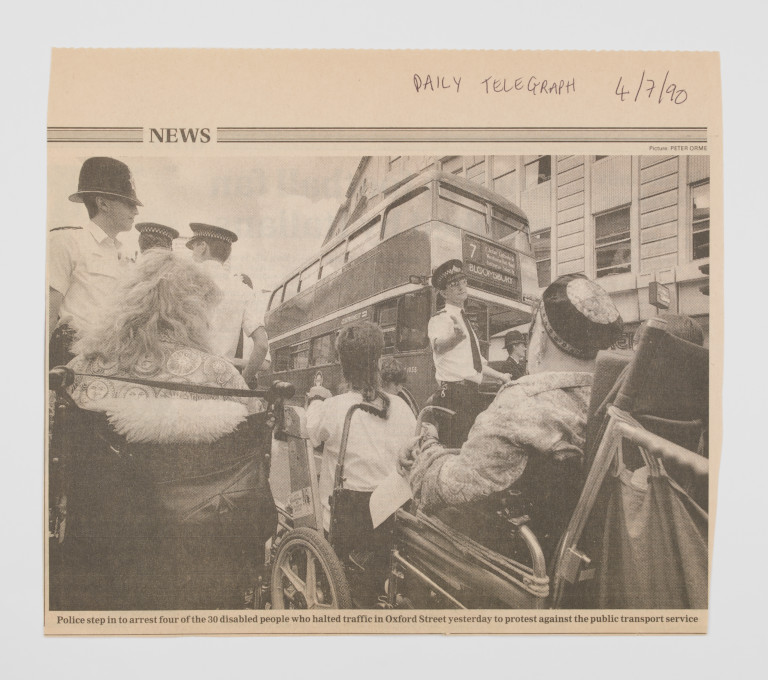 Oxford Street transport protest