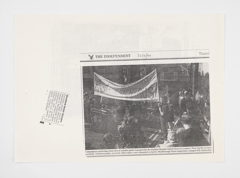 Oxford Street transport protest