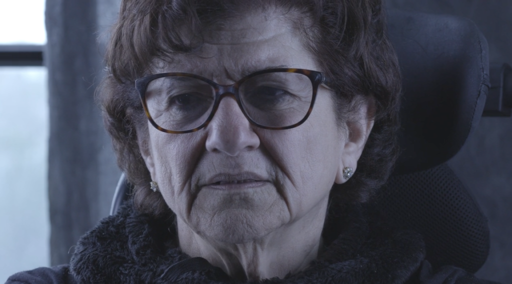 Portrait of Alia Hassan from the Oral History project.