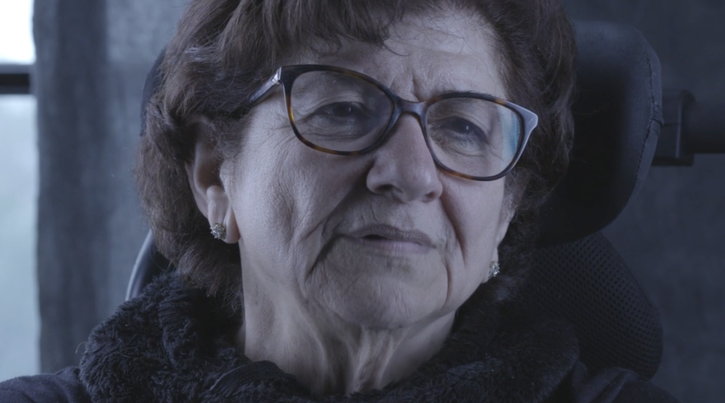 Portrait of Alia Hassan from the Oral History project.
