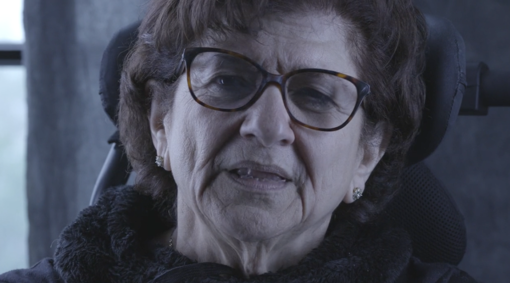 Portrait of Alia Hassan from the Oral History project.